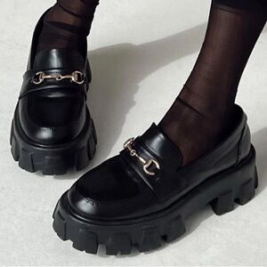 Princess Polly Penny Lane Platform Loafers
